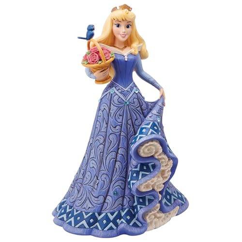 Enesco Disney Traditions by Jim Shore Enchanted Princess Sleeping Beauty Deluxe Aurora Figurine, 15 Inch, Multicolor