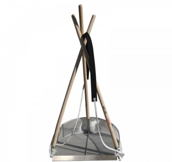 Tellinaro Rastrello per Telline Professionale Artigianale 75 Cm 3 Manici