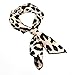 LUX ACCESSORIES Leopard Animal Print Fashionable Fabric Scarf