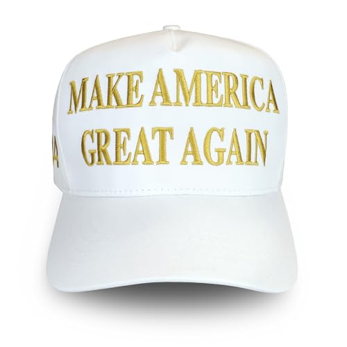 Trump 45-47 MAGA Hat - White