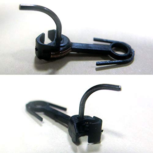 Yamix 12Pcs Model Trains HO Scale Couplers 20mm E-Z Mate Knuckle Couplers for HO 1:87 Scale Model Trains - Thumbnail 2