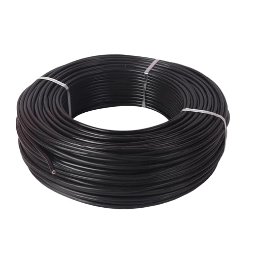 Image of FAB Lite 2.5 mm Electrical Wire - 90 Meter | Single Core Copper Wire | FR PVC Insulation | Black