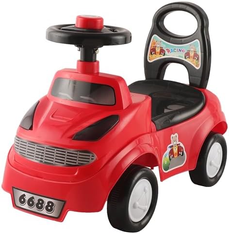 BabyGo Zippy Ride on & Car for Kids with Music & Horn Steering, Push ...
