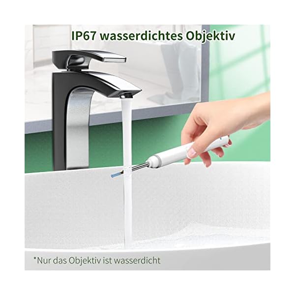 Ohrenschmalz Entferner Otoskop, VITCOCO Wifi Ohrenreiniger Kamera, 1920P Ultradünne HD Drahtlos wasserdicht Ohrenspiegel… – Bild 8