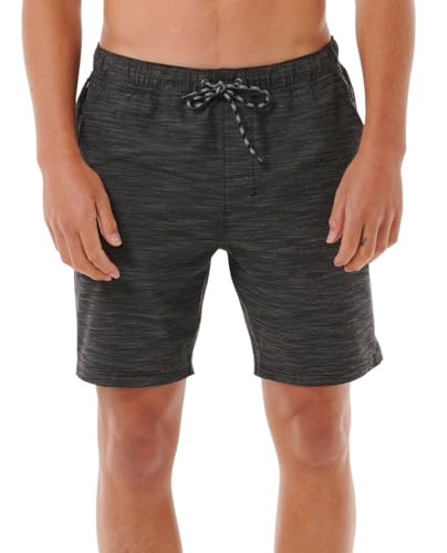 Short Rip Curl Volley Homme XXL Noir Bermuda Jackson 18 Pouces