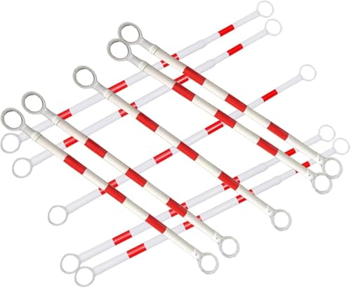 Poteau de connexion télescopique pour cône de signalisation avec film réfléchissant x10