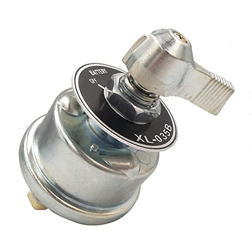 ihreesy 12V-48V Hochstrom Batterie Trennschalter,Max 1000A Batterie Trennschalter Kfz Elektrik Ausschalter Universal Batterietrennschalter für Auto LKW Boot Fahrzeuge Cover