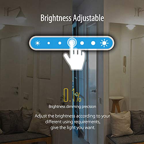 Andoer GLEDOPTO AC100-240V 5W RGB + White & Warm White Intelligent Bulb (versão Zigbee) GU10 Base So