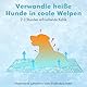 Pawtasy Kühlmatte Hund, Kühldecke für Hunde und Katzen, Kühlkissen mit Ungiftiges Gel, Hundekühlmatte Selbstkühlend für Große Mittelgroße Haustiere, Kühlende Hundematte - L 51 x 90.4 cm