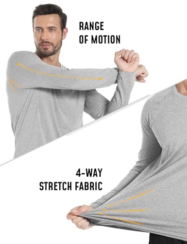 Opiniones y reviews de Camisetas de manga larga para Hombre , tabla con los diez mejores. 6 Camisetas de manga larga para Hombre marca JumGear-Life (3)