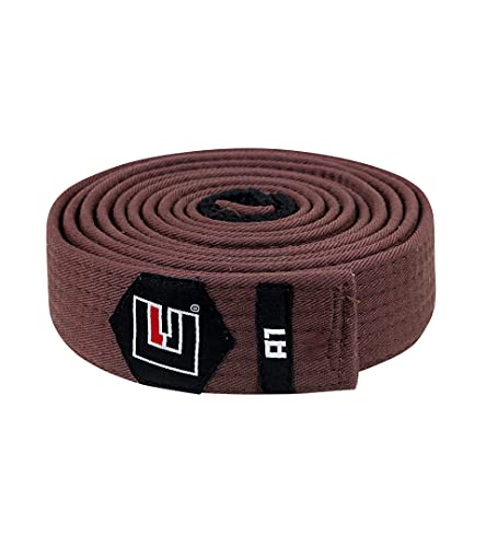 Combat Corner BJJ GI Belt Brown A3