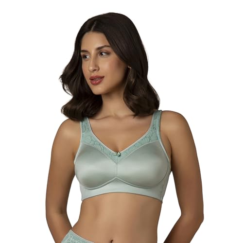 Image of Amante Pink Solid Non-Wired Non Padded Everyday Bra