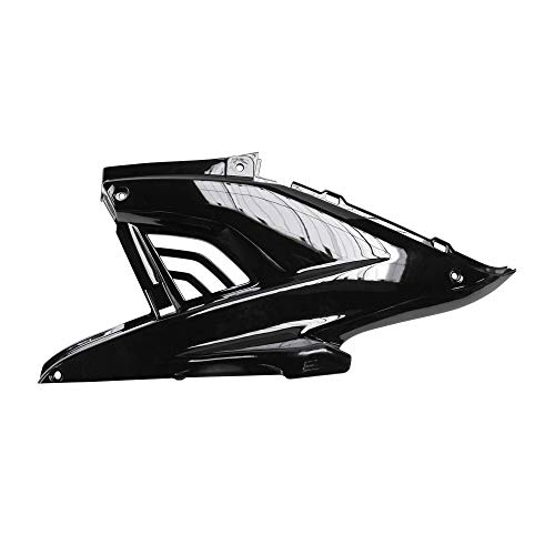 P2R (Motorisé) CARENAGE-CAPOT MOTEUR SCOOT ADAPTABLE MBK 50 NITRO 1997>2012-YAMAMA 50 AEROX 1997>2012 NOIR BRILLANT GAUCHE -P2R-