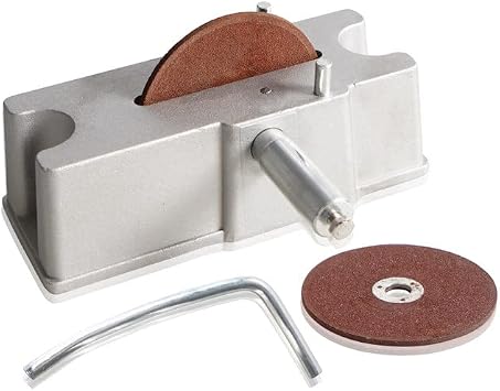 Aluminum Manual Piston Ring Filer with 120 Grit Grinding Wheels