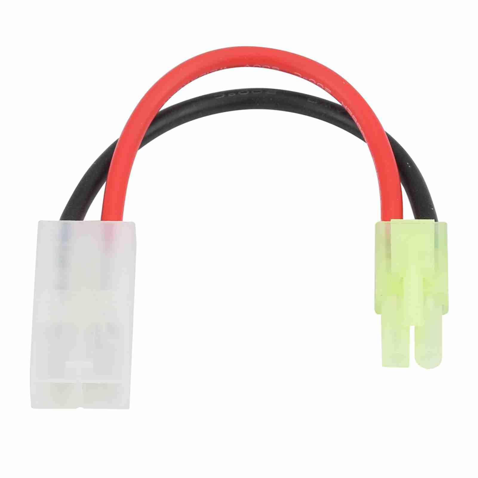 Tamiya to T Plug Adapter, RC Battery Connector 16AWG Silicone Adapter Lipo Battery Charging Adapter (OTA Miyamoto to OTA Miyamoto)