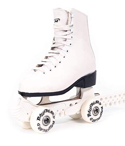 Rollergard Roc-N Figure Skate Rolling Guard, White, Model:roc376Wh #TOP2
