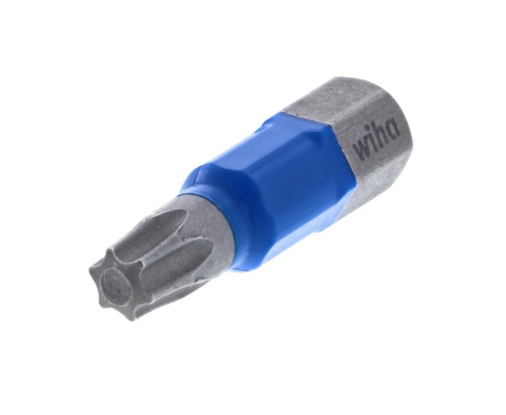 Wiha TerminatorBlue - Caja de brocas de impacto Torx T25 x 1 pulgada, paquete de 20