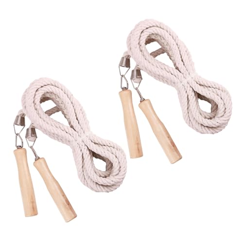 Corde à sauter longue en coton Toddmomy pour jeux de récréation et activités en plein air