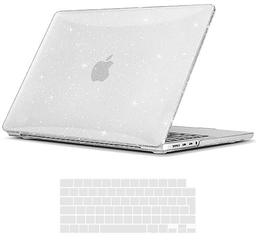 Tecool Cover Per Macbook Pro 14 Pollici M4 M3 M2 M1 Pro/Max 2021-2024 (A3401 A3185 A3112 A2992 A2918 A2779 A2442), Custodia Rigida Protettiva Sottile 