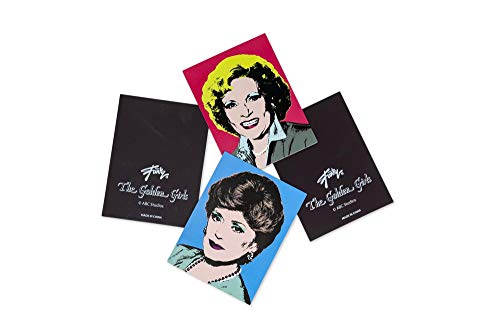 Set de 4 Imanes Decorativos Golden Girls estilo Warhol miniatura 3