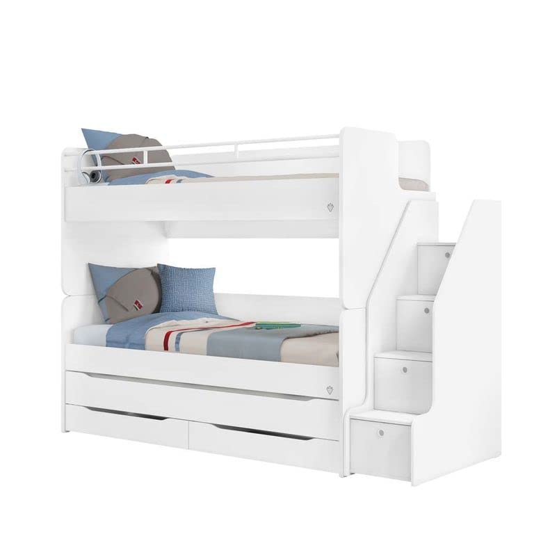 Froschkönig24 Cilek Studio Bunk Bed Hochbett 90 x 200 cm (BxT) Etagenbett...