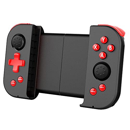 Gamepad sem fio BT controle portátil extensível para jogos com função Turbo Dual Rocker compatível c