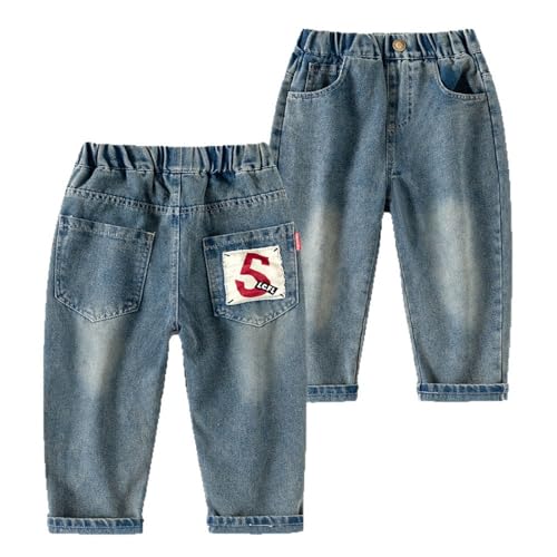 Boys Casual Comfort Pants for Everyday Wear Outdoor Adventures and School Activities with Elastic Waist and4