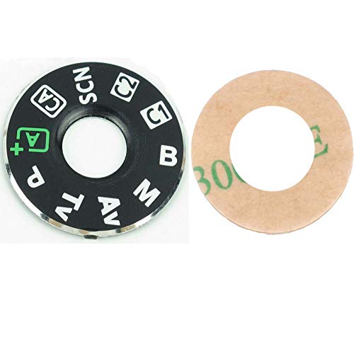 Cubierta Superior del Selector de Modo, Placa de Interfaz y Tapa de Repuesto para Cámara Canon EOS 6D