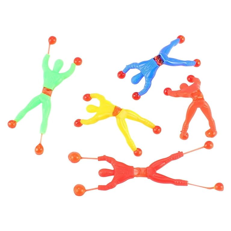 Petrichor Toy 1 Set of 5 Sticky Wall Climbing Toy for Kids Multicolor