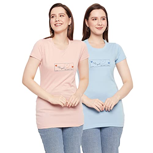 Image of Orewa Women by OKANE Women's Short Sleeve Printed Regular Fit T-Shirt