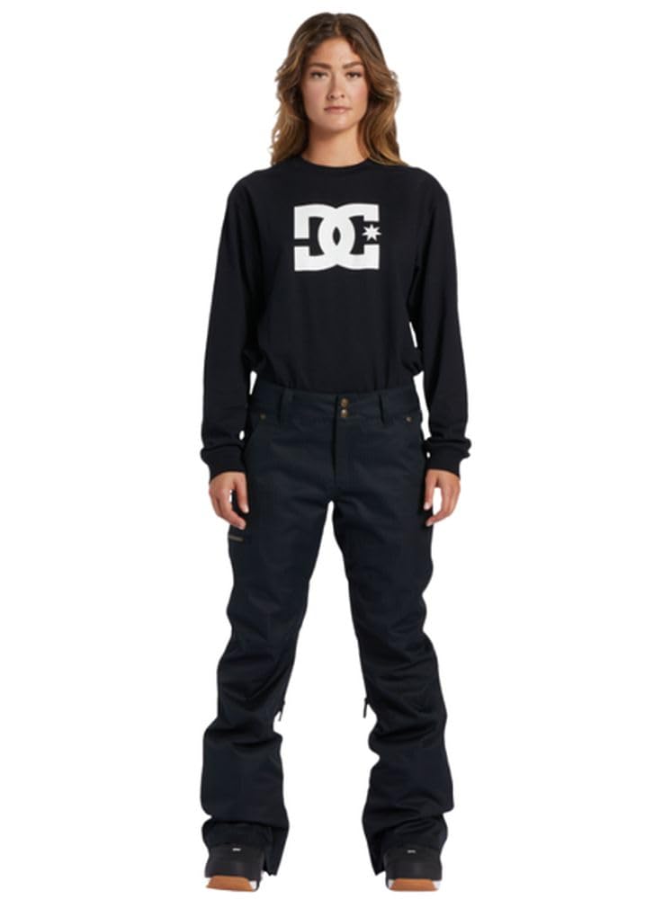DC Shoes Women's Snowboard Pants - Viva Pant | Black, Large