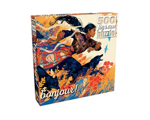 Buffalo Games - Bente Schlick - Bonjour - Forsythia - Rompecabezas de 500 Piezas para Adultos - Desafiante Size 21.25 x 15.00 miniatura 3