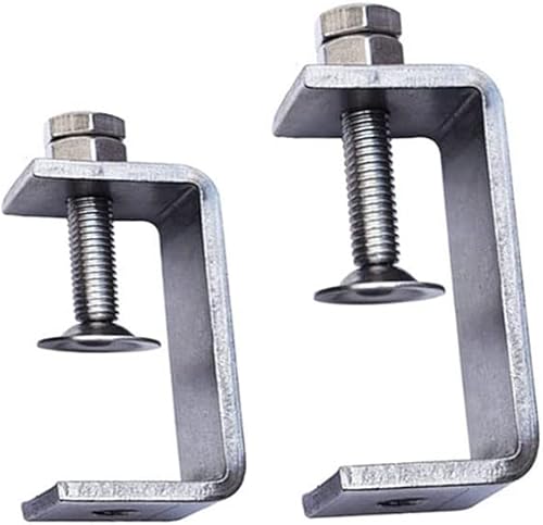 Miniatura 3 de BOLWHAO Abrazaderas de madera con abrazadera en C de acero inoxidable, abrazadera en forma de tigre resistente con aberturas de mandíbula anchas