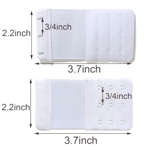 Image of SAMGU Women's Bra Extenders 2 Hook /3 Hook /4 Hook /5 Hook /6 Hook Soft Stretchy