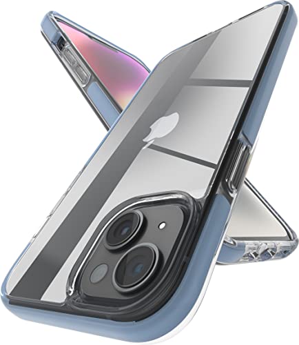 Image of Vaku Luxos Guard Series for iPhone 14 Plus Cover Case, 10 Feet Drop Protection, Shockproof, Scratch Resistant, Slim, Thin Compatible with iPhone 14 Plus Back Cover - Sierra Blue