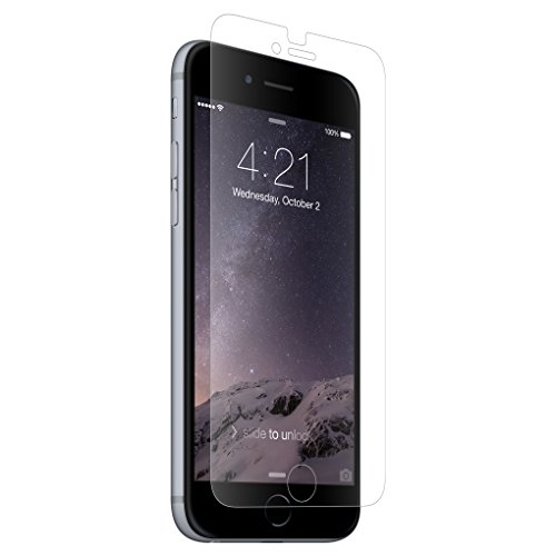 BodyGuardz - UltraTough Clear ScreenGuardz, Crystal Clear Anti-Microbial Screen Protection for iPhone 6 Plus/6S Plus