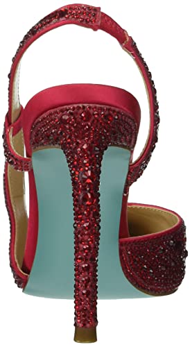 Betsey Johnson Women's Sb-Rocky Pump, Red, 6.5 #TOP2
