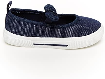carter's Girls Capri Slip-On Sneaker, Navy, 8 Toddler | Image 1