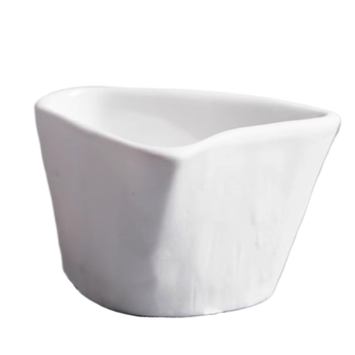Bote para Salsas Gravy, Salsera de Porcelana for Salsas Blanca 7,3 x 4,2 cm