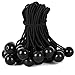 XSTRAP Ball Bungee Cords 28PK 9-Inch Black