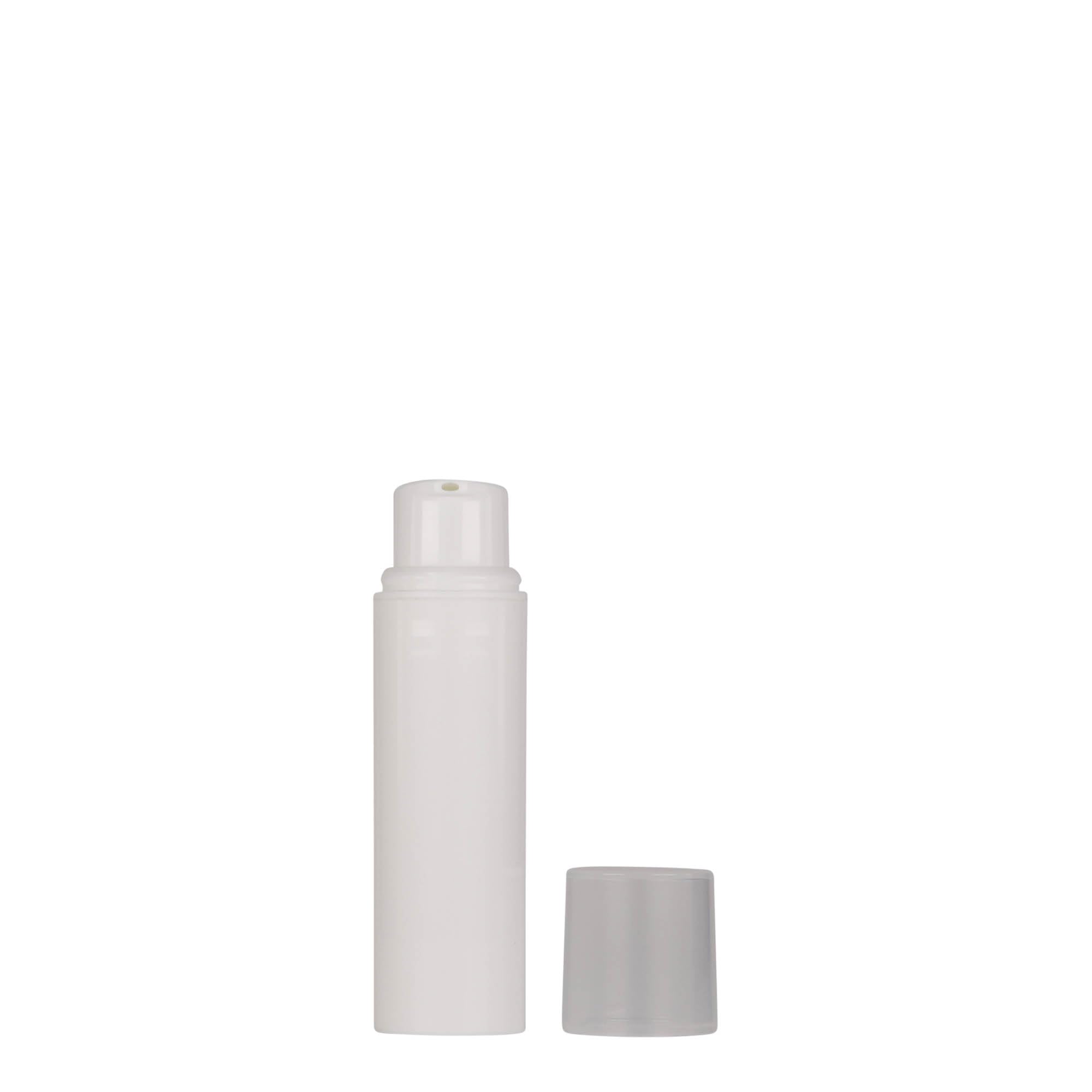 Airless dozownik Nano 10 ml zestaw PP biały 50 sztuk