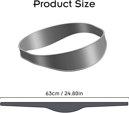Miniatura 2 de Guía de corte de pelo ajustable de silicona suave, herramienta de corte de pelo de silicona suave, banda de corte de pelo para cortes de pelo