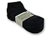 Produktbild 10 bis 100 Paar Sneaker Socken Baumwolle Damen & Herren- sockenkauf24 (43-46, 10 Paar | Schwarz)