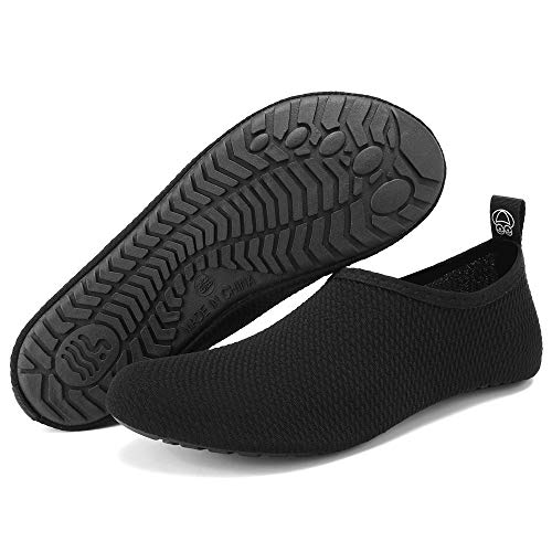 Image of WateLves Womens and Mens Kids Water Shoes Barefoot Quick-Dry Aqua Socks for Beach Swim Surf Yoga Exercise