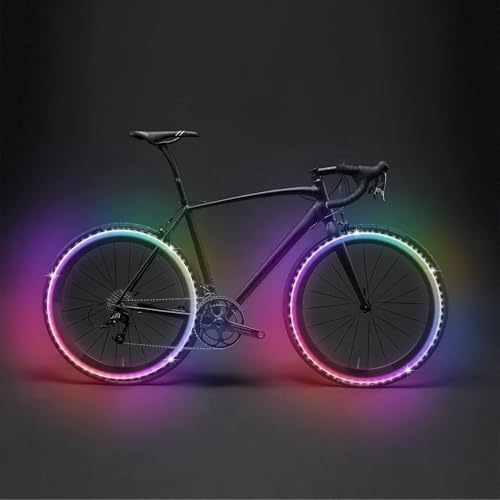 Image of L8star Battery Powered Led Strip Lights 26ft, 2x13ft USB /Battery Operated RGB LED Lights Birthday Christmas Gift with Remote for TV Backlight, Bedroom, Camping