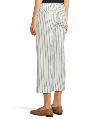 Liverpool Women's Patch Pockets Wide Leg Crop Pants3