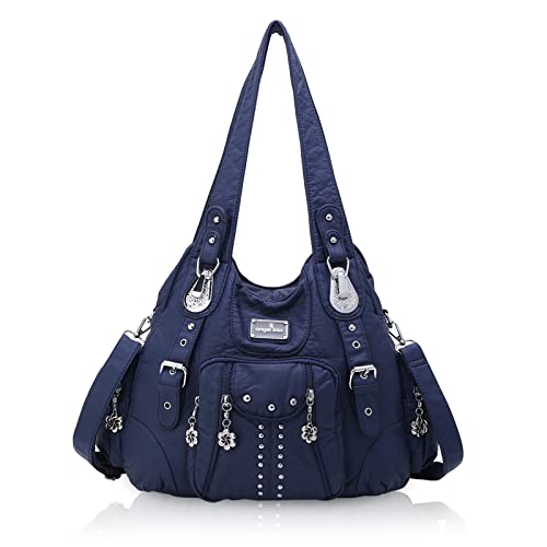 Image of Angel Kiss Purses for Women Soft PU Leather Large Hobo Bags for Women Shoulder Bag | Soft