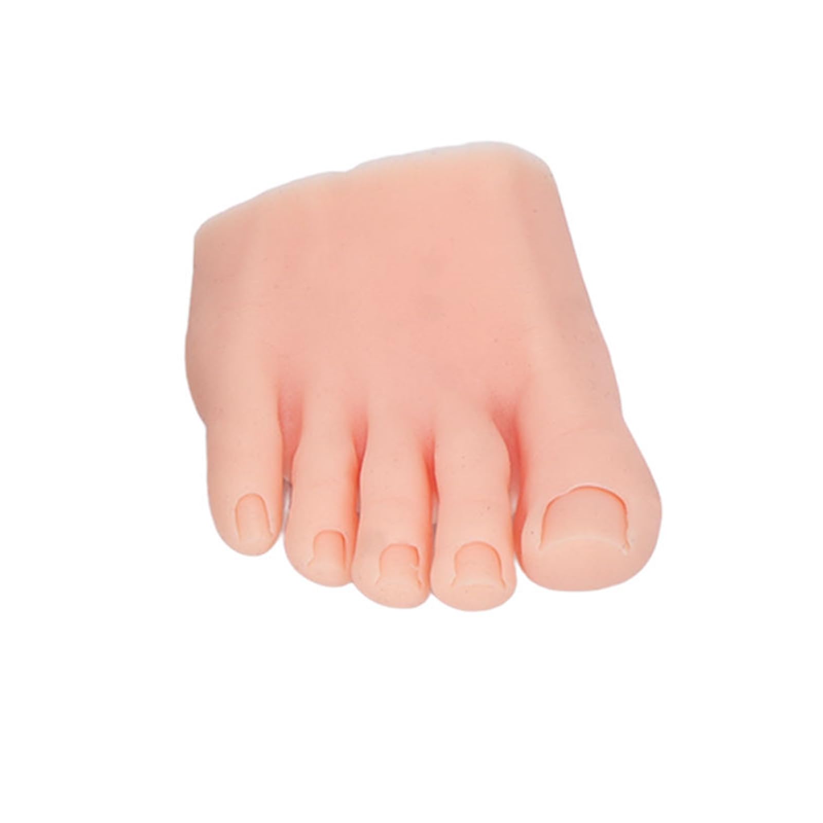 Realistic Silicone Foot Model for Nail Art & Tattoo Training - Image 2