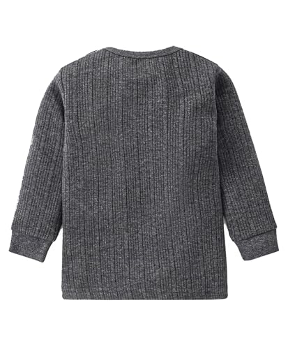 Image of Kids Winter wear Thermal Full Sleeves Body Warmer top and Pajama Set for Boys & Girls