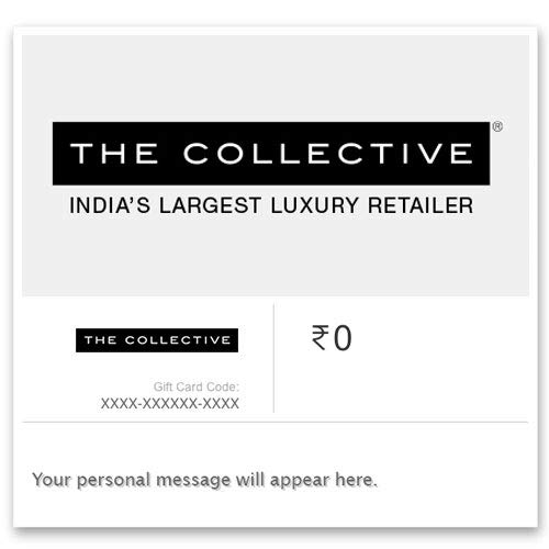 The Collective | E-Gift Card | Instant delivery | Valid for online & in-store purchases | 6 months validity
